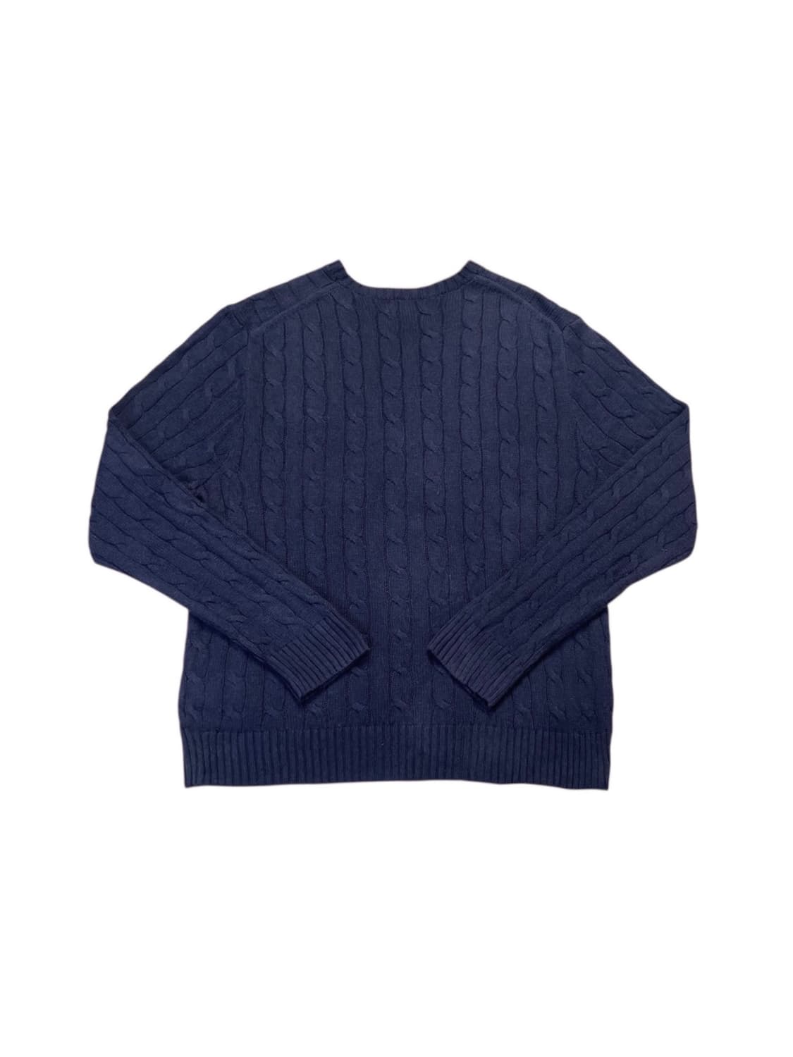 폴로랄프로렌 네이비 꽈배기 니트 상품이미지4