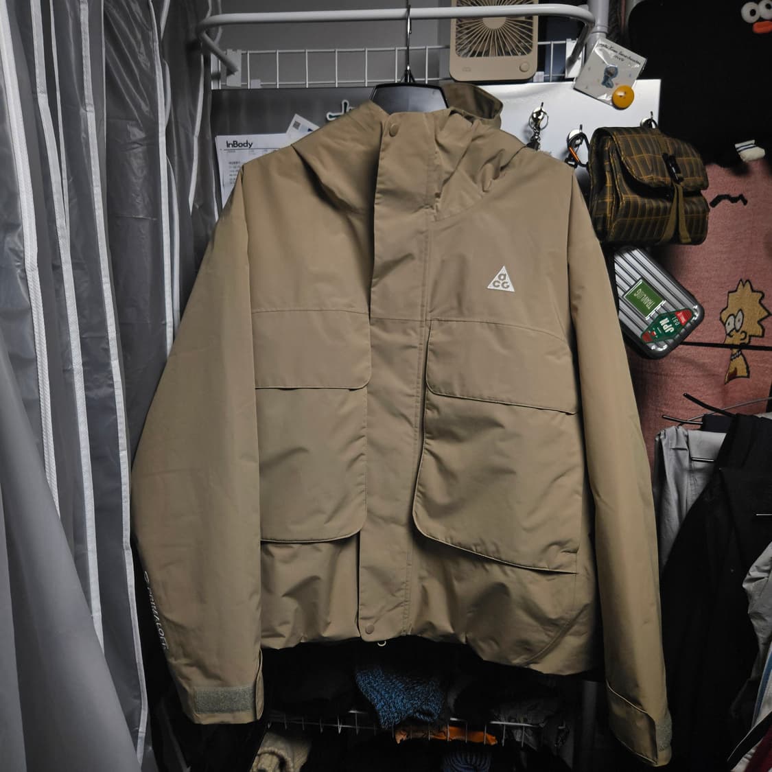 (XL)나이키 acg 프리마로프트 스톰핏 패딩 점퍼팝니다. 1회착 택있음 상품이미지1