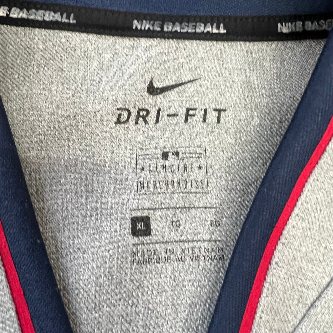 110) 나이키 MLB 클리블랜드 인디언스 스타디움 자켓 점퍼 져지 상품이미지5