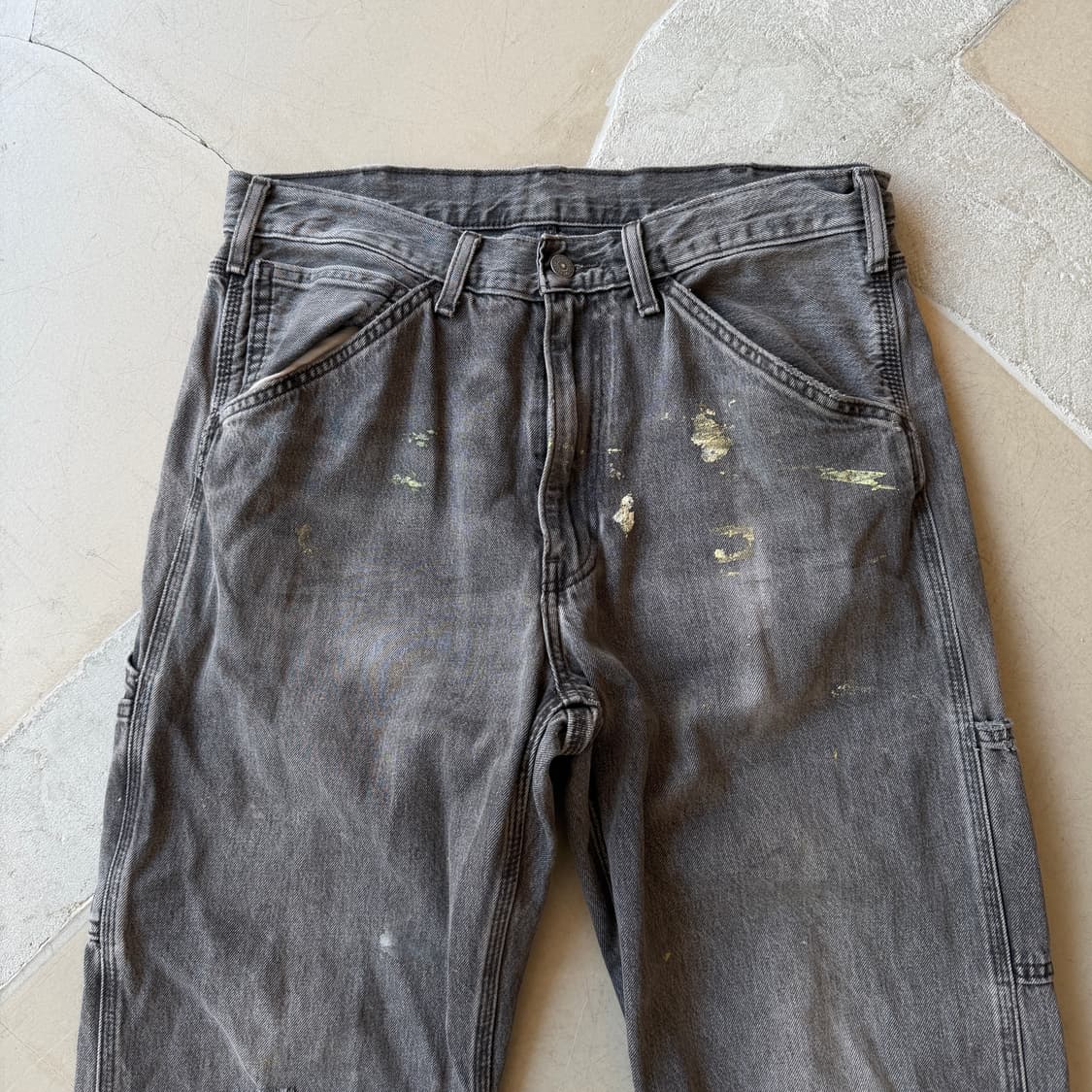 리바이스 페인팅 데님 카펜터 팬츠 상품이미지3