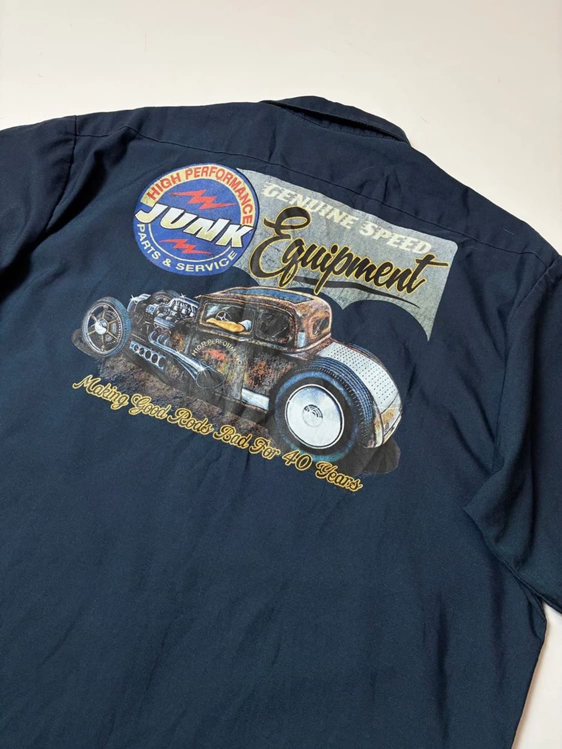 Selected 00's 빅프린팅 반팔 코튼 셔츠 PN9490 상품이미지2