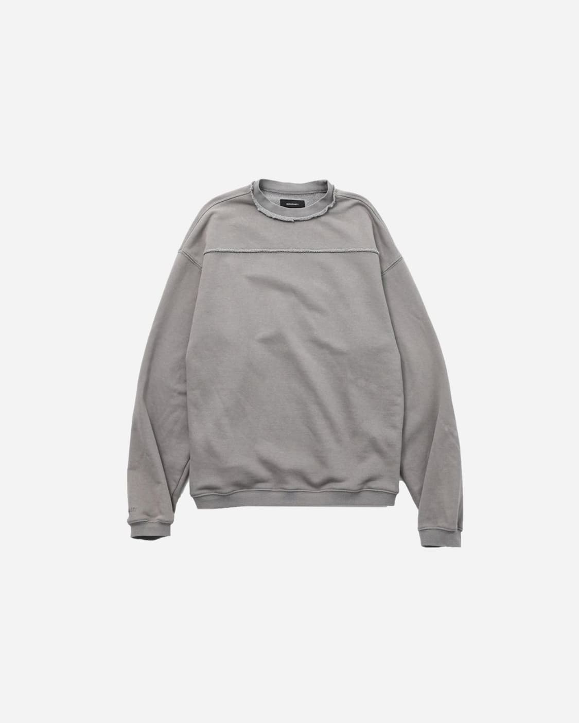 999 휴머니티 빈티지 다잉 맨투맨 (블리치드 그레이) M 상품이미지1