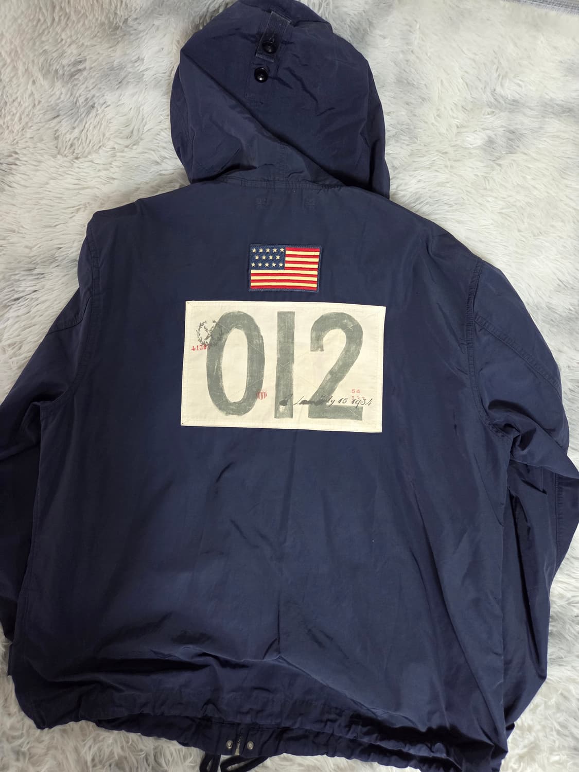 폴로 랄프로렌 USA 후드 집업 네이비 상품이미지2