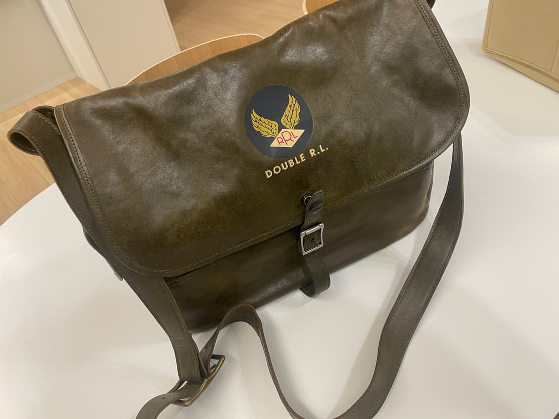 더블알엘(RRL)레더 백 상품이미지1