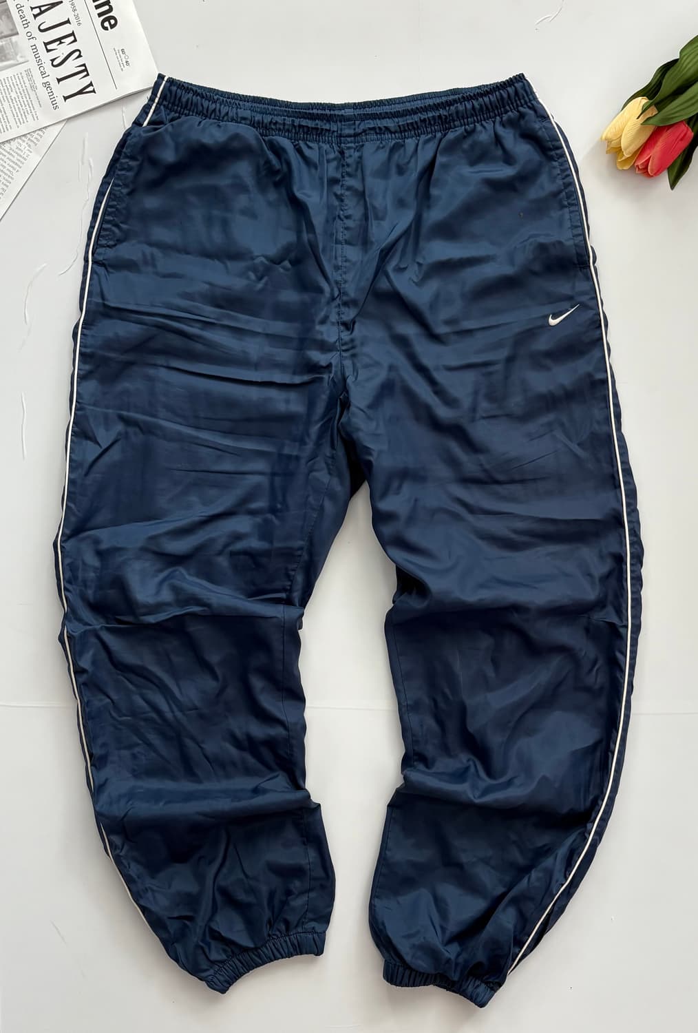 Nike 나이키 빈티지 와이드 사이드 팬츠 상품이미지2