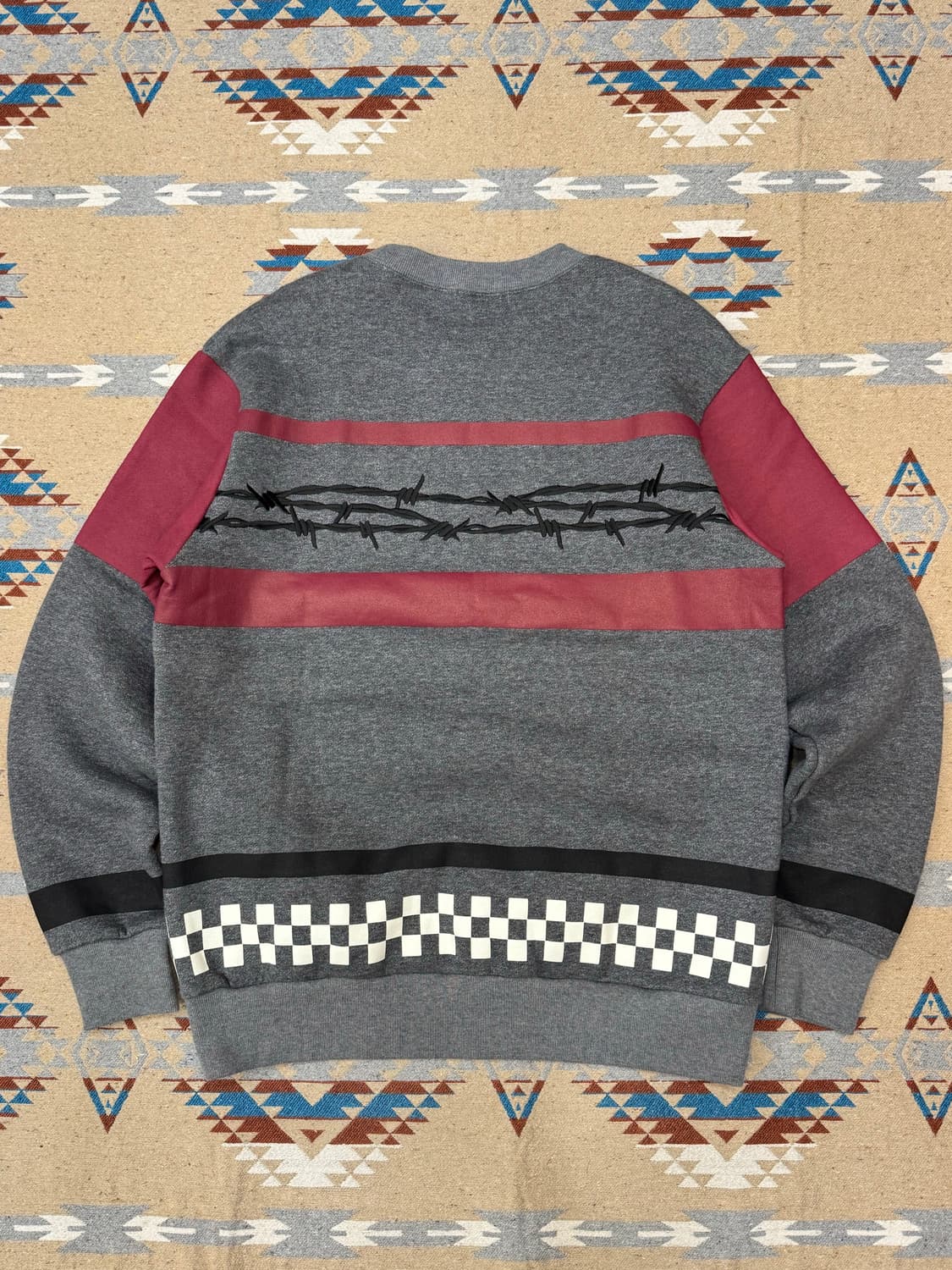 [3][L] 언더커버 와이어 체커 스웻 셔츠  24FW 상품이미지5