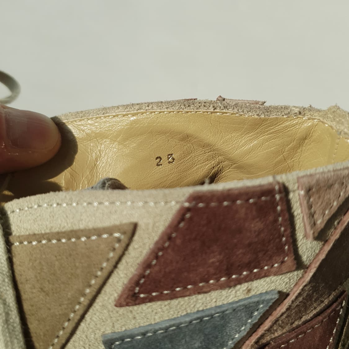 Comme Des Garcons patchwork boots 상품이미지7