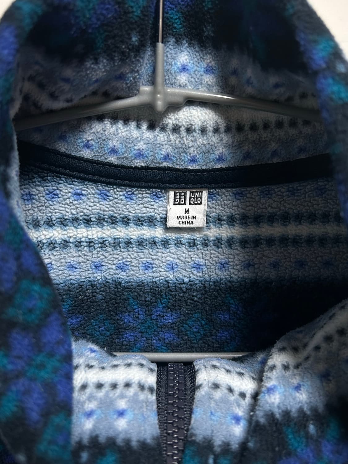 유니클로 패턴 플리스 자켓 M 상품이미지2