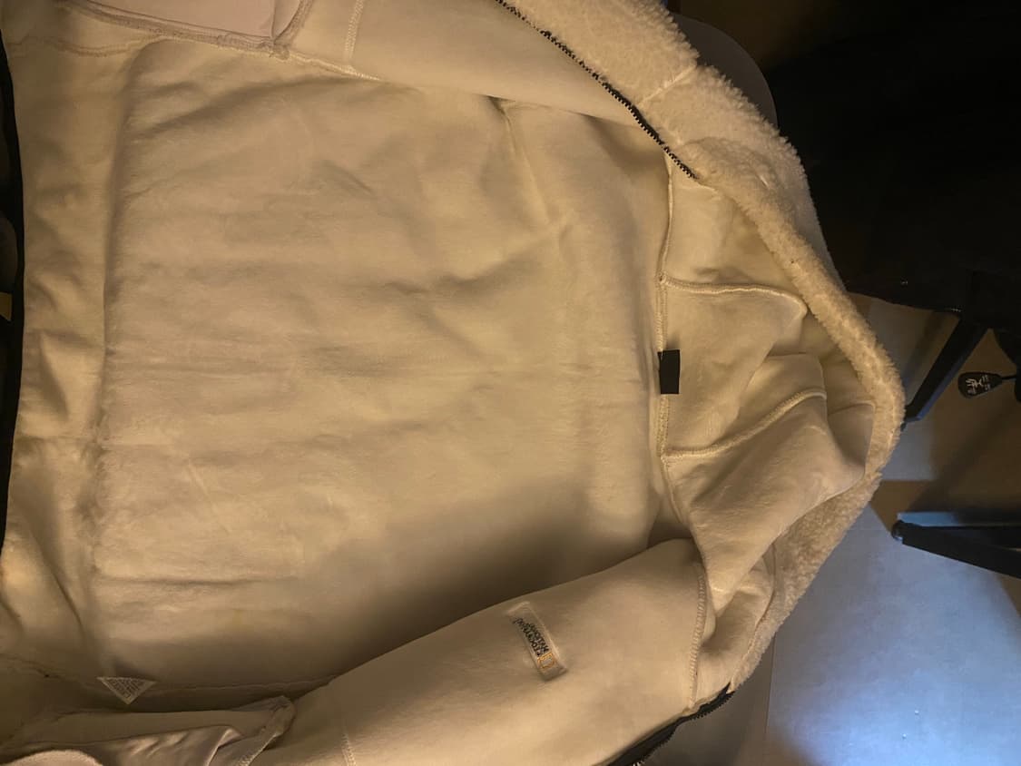 네셔널지오그래픽 흰색뽀글이 M 상품이미지4