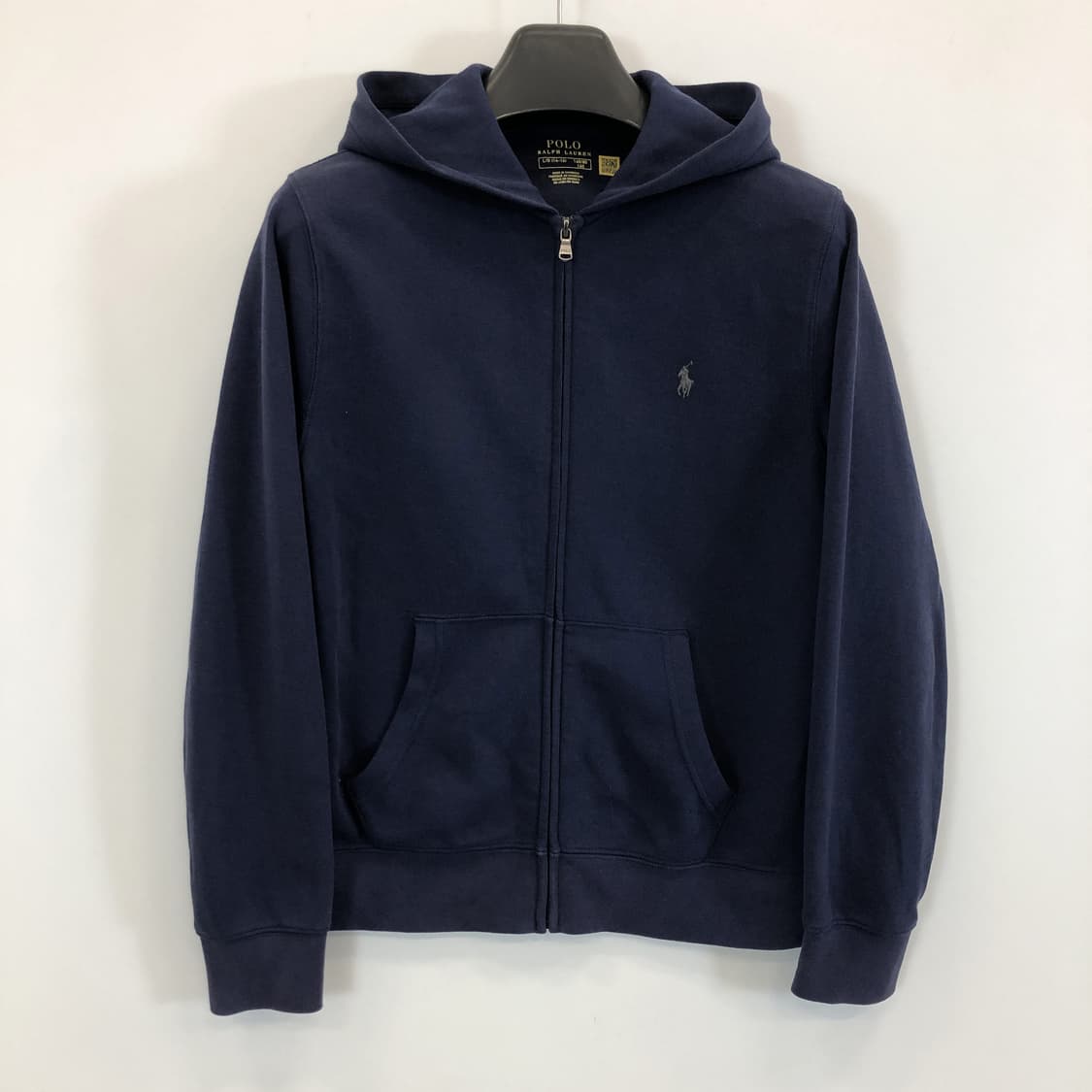 폴로 랄프로렌 더블니트 후드집업 QR 백화점판 55  상품이미지1