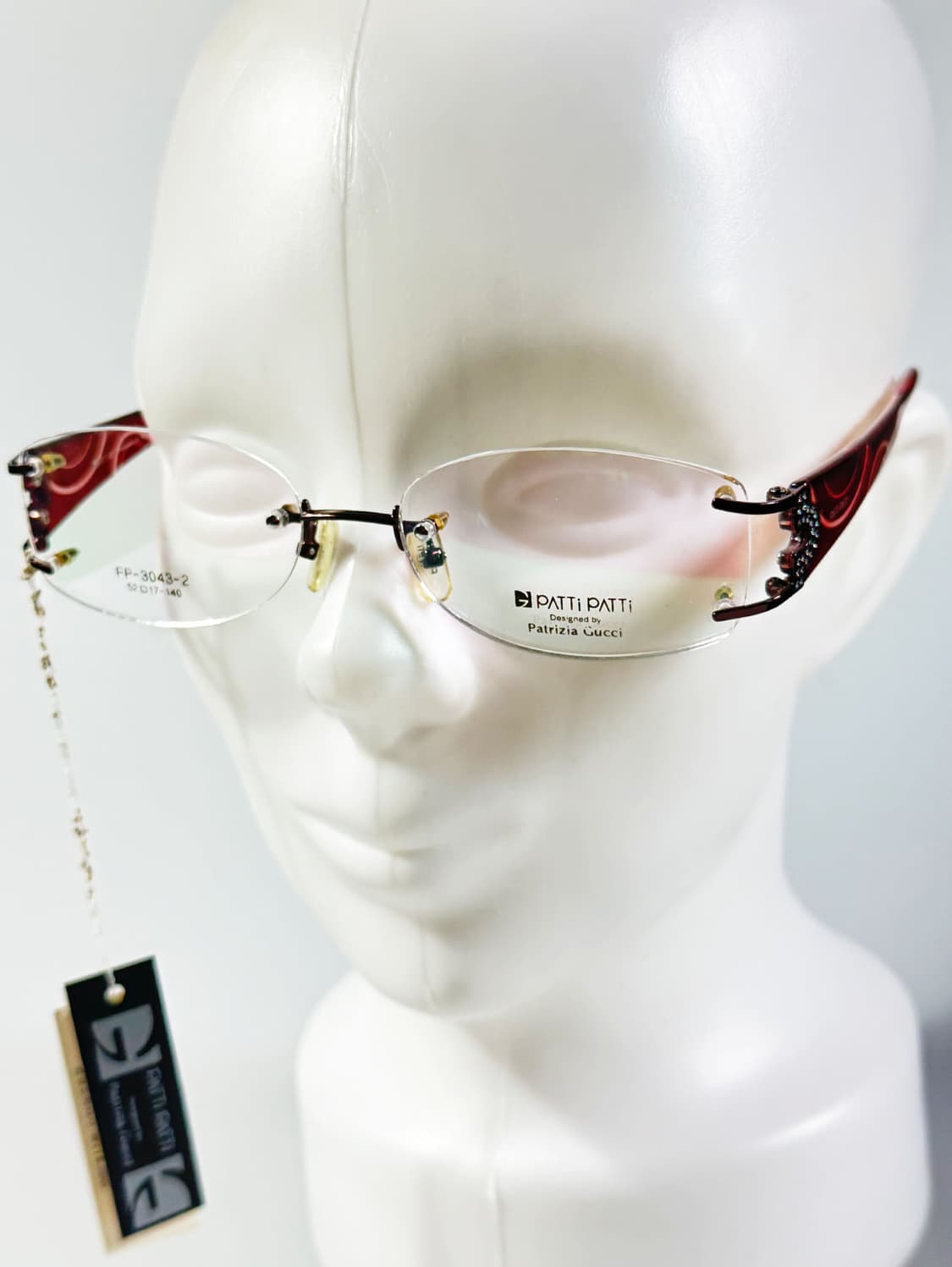 PATTI PATTI 오벌 무테 프레임 빈티지 안경 상품이미지8