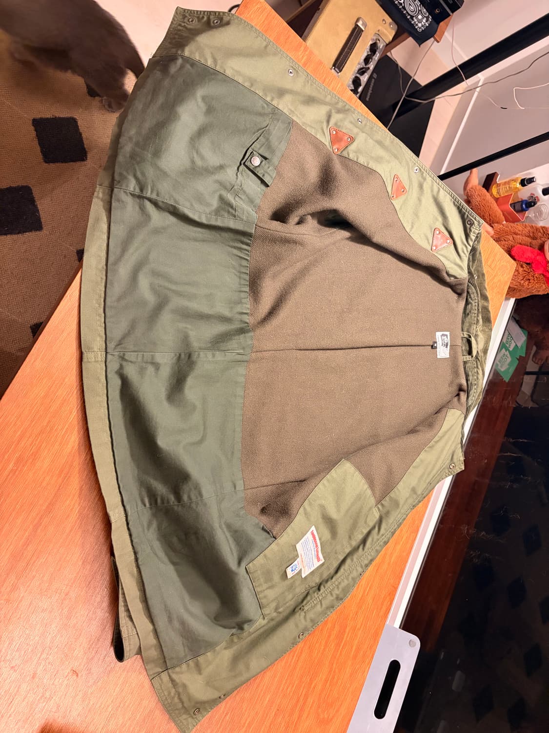 엔지니어드 가먼츠 파이어맨 자켓 카키 M 상품이미지5