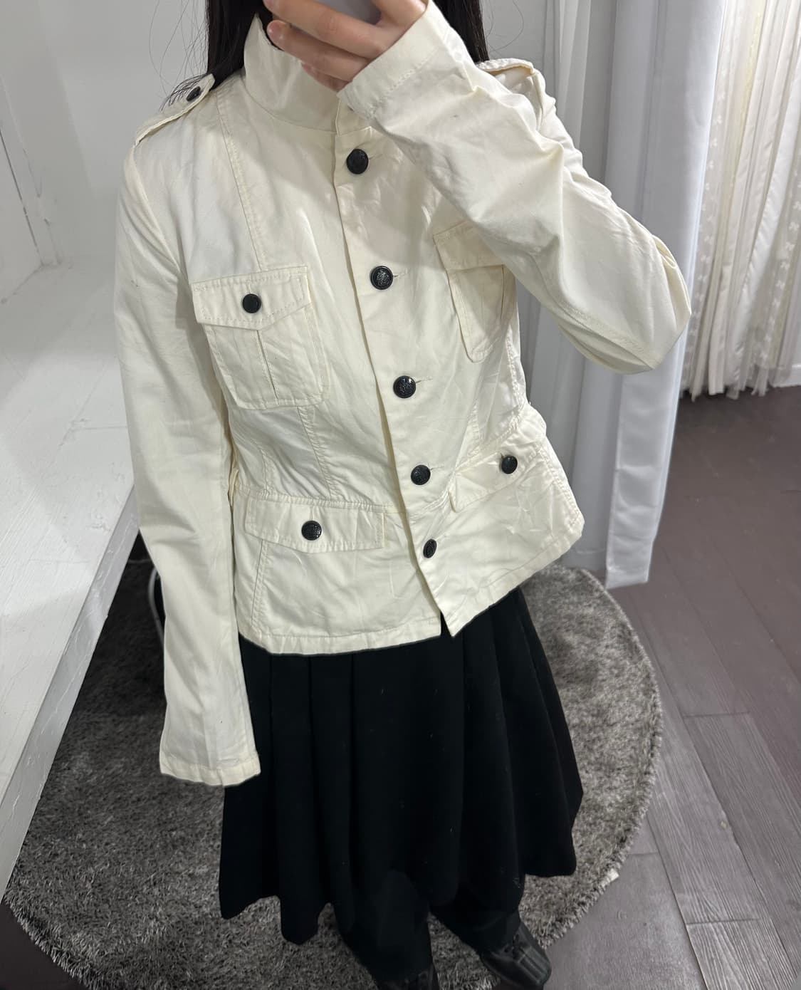 divided pocket cotton jacket 상품이미지4