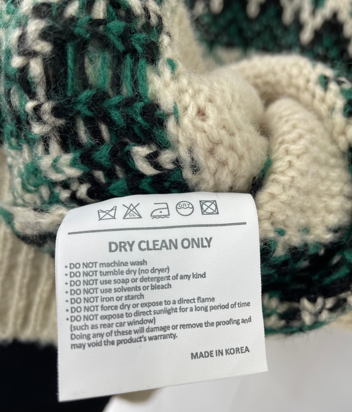 앳코너(AT CORNER) 페어아일 패턴 라운드넥 니트 스웨터 상품이미지4