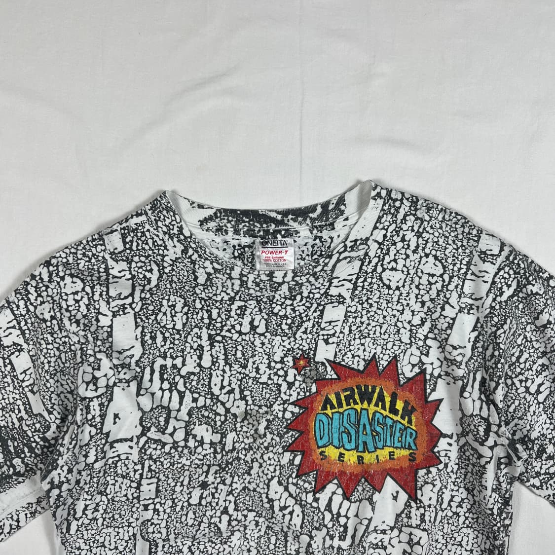 90‘s airwalk 올프린트 반팔티 상품이미지2