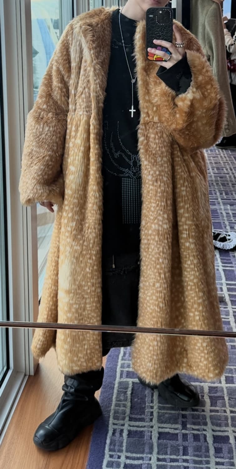 Bibiy miriam fur coat 퍼코트 새상품 상품이미지5