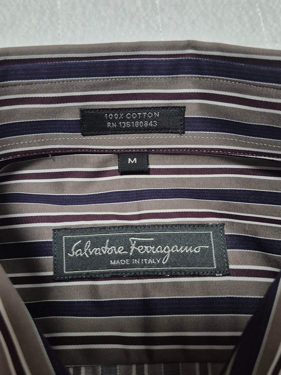 살바토레 페라가모 고급진 셔츠 남성 95~100사이즈 상품이미지4