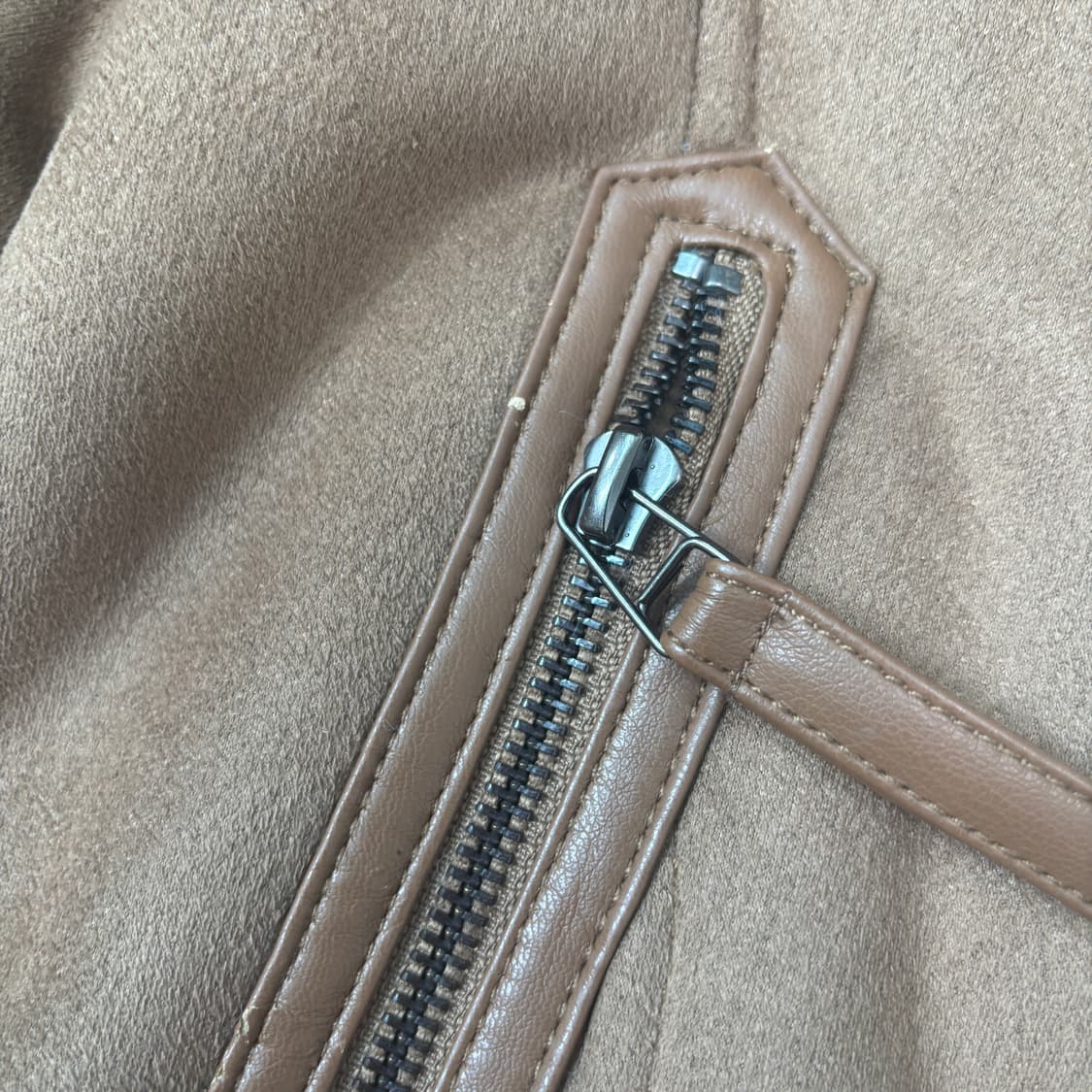 SOUP 숲 스웨이드 무스탕 자켓 브라운 상품이미지9