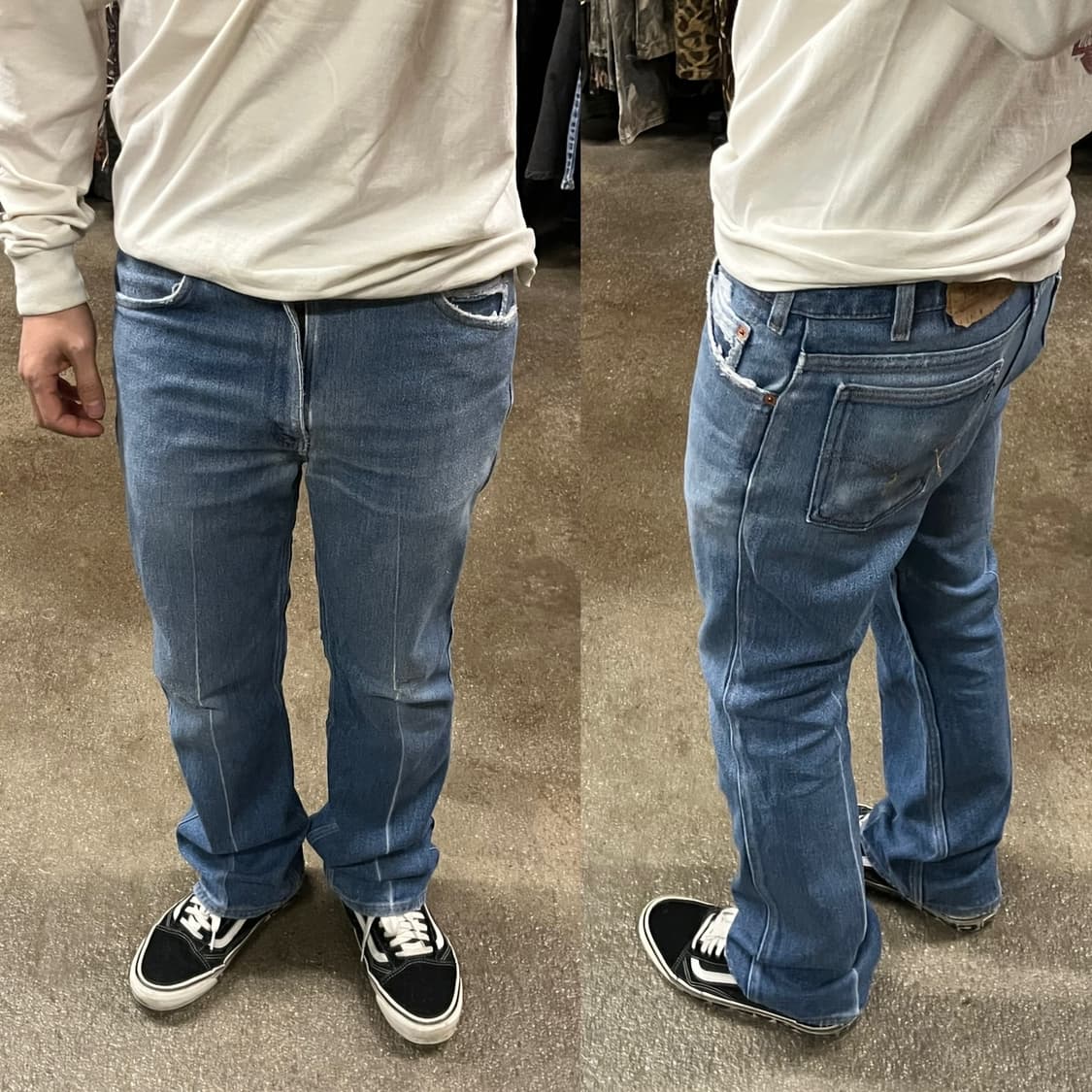 90s USA 리바이스517 데님 부츠컷 (32“) 상품이미지6