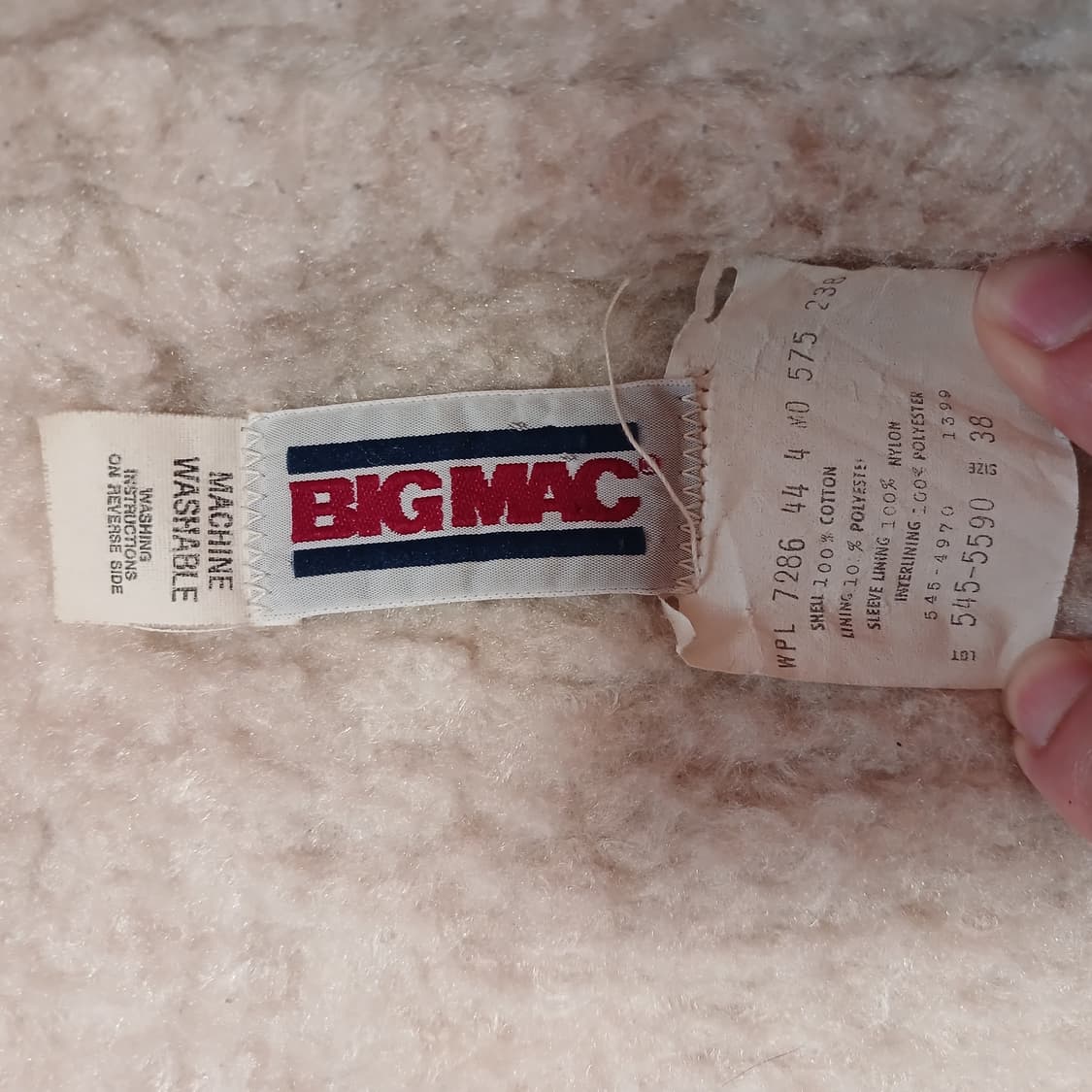 빅맥 BIG MAC 보아 데님 자켓 Made in U.S.A.  상품이미지4