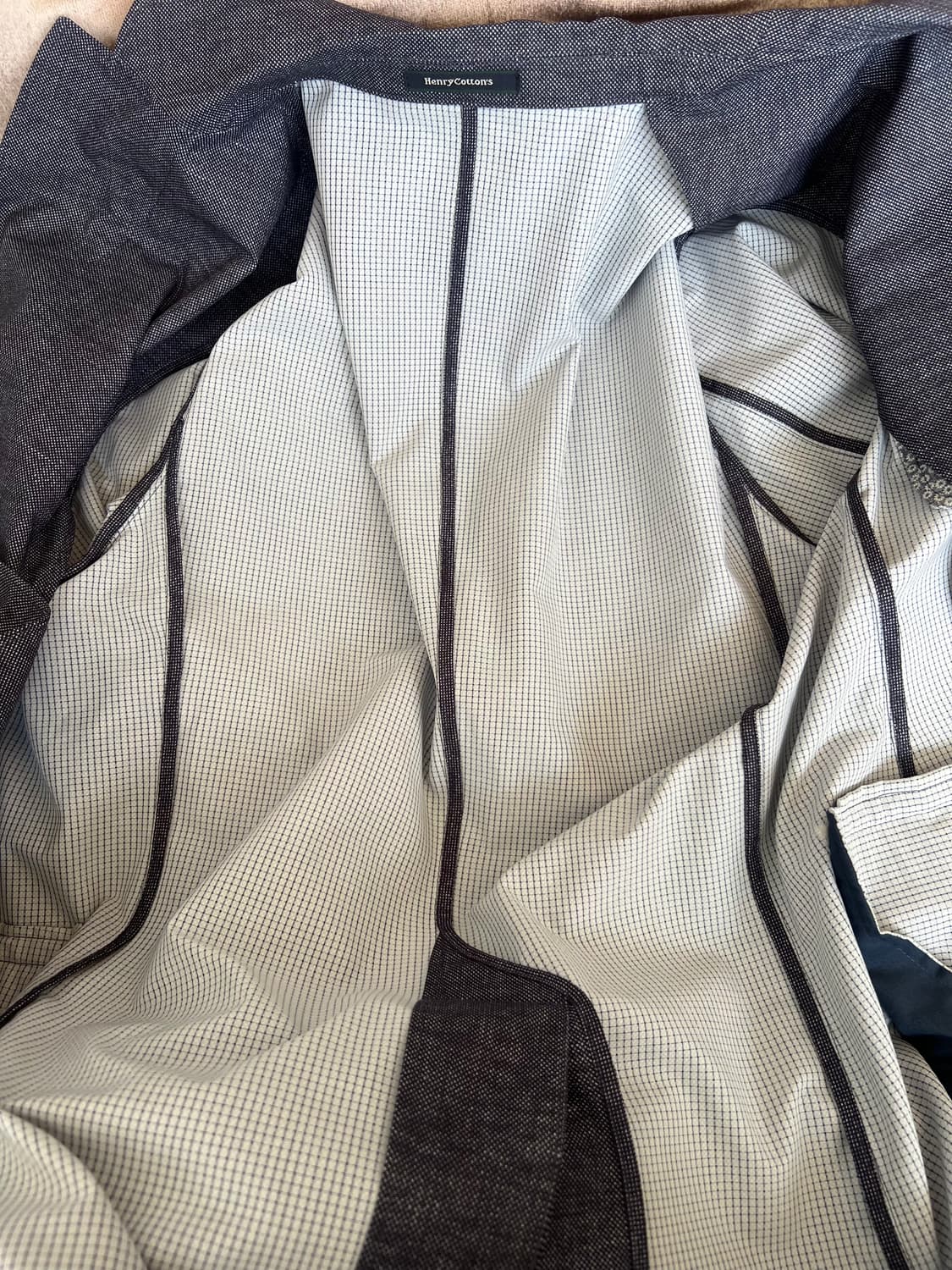 헨리코튼 남성 보카시네이비 간절기자켓 상품이미지5