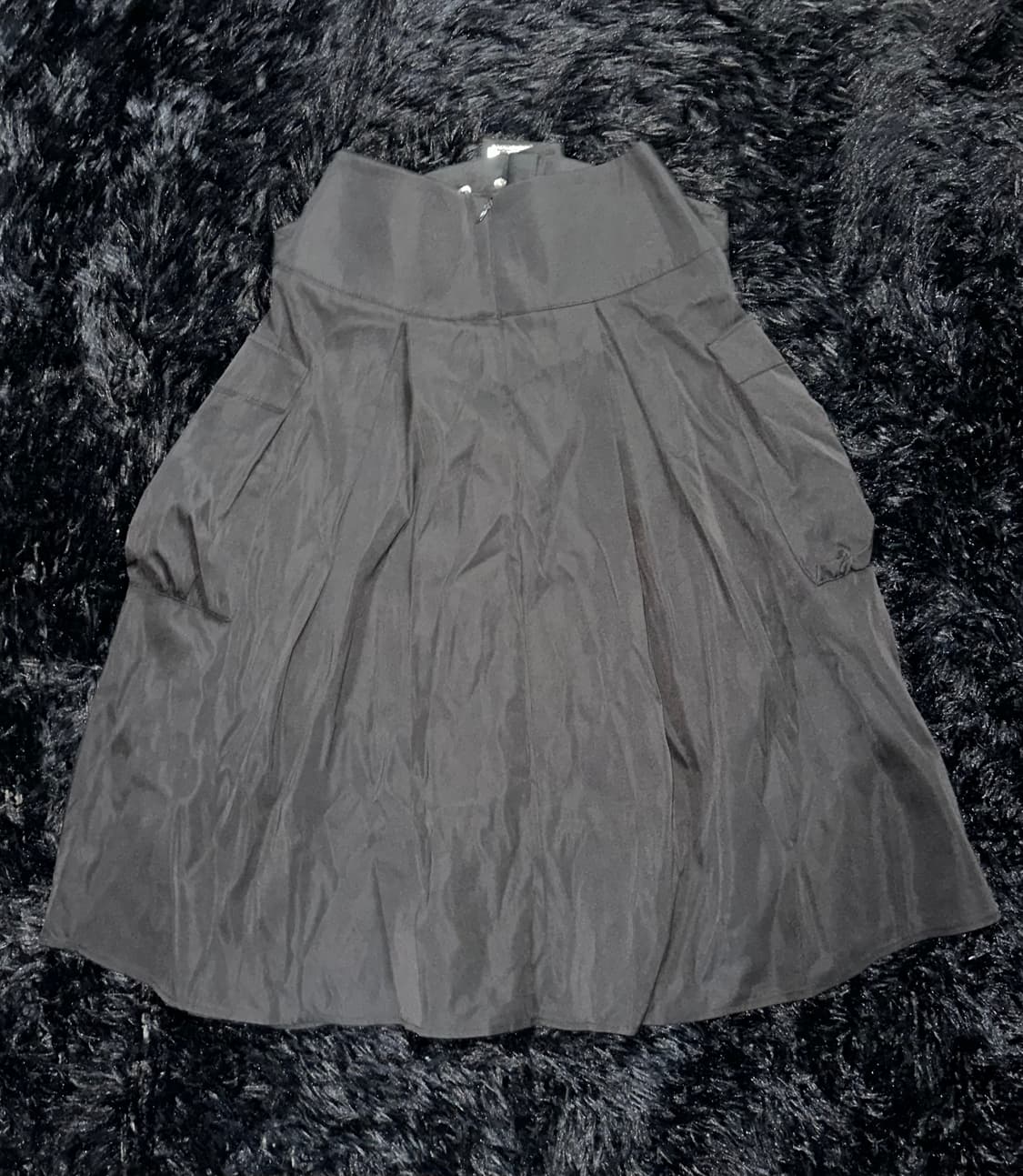 펑크 벨트 벨티드 카고 스커트 상품이미지2