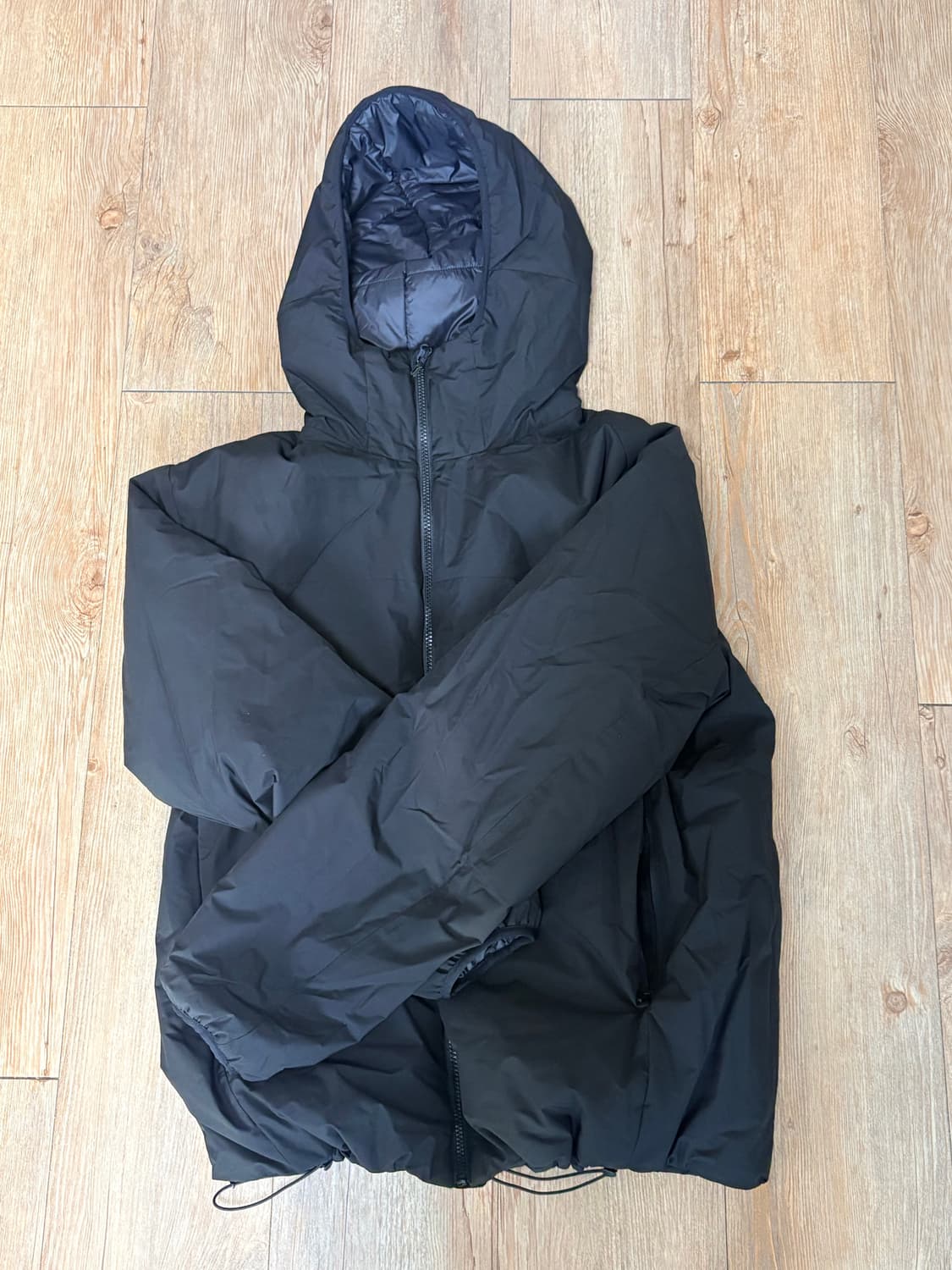 무신사 스탠다드 스포츠 코어 패딩 자켓 블랙 xl 상품이미지1