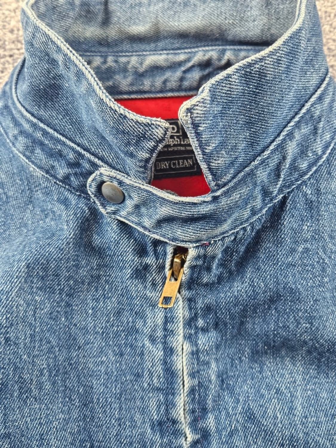 80's USA 폴로랄프로렌 데님 스윙탑 자켓 ( XL ) / 10705 상품이미지7