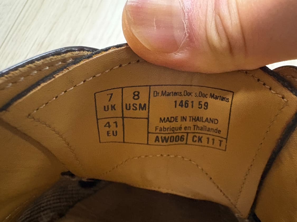 닥터마틴 1461 3홀 스무스 260 상품이미지7