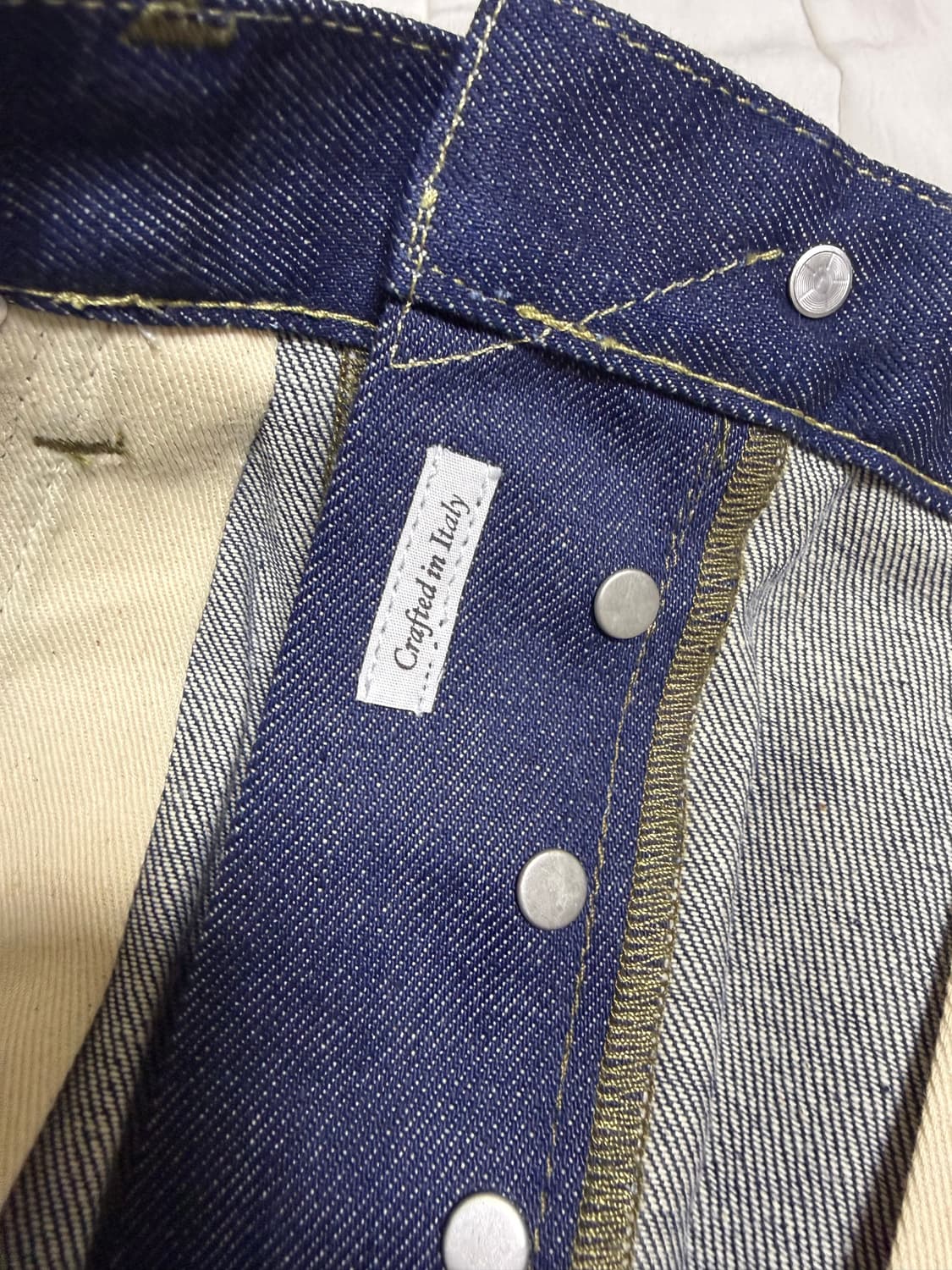 Lee 101S 골드 셀비지 데님 (W34 L32) 상품이미지8