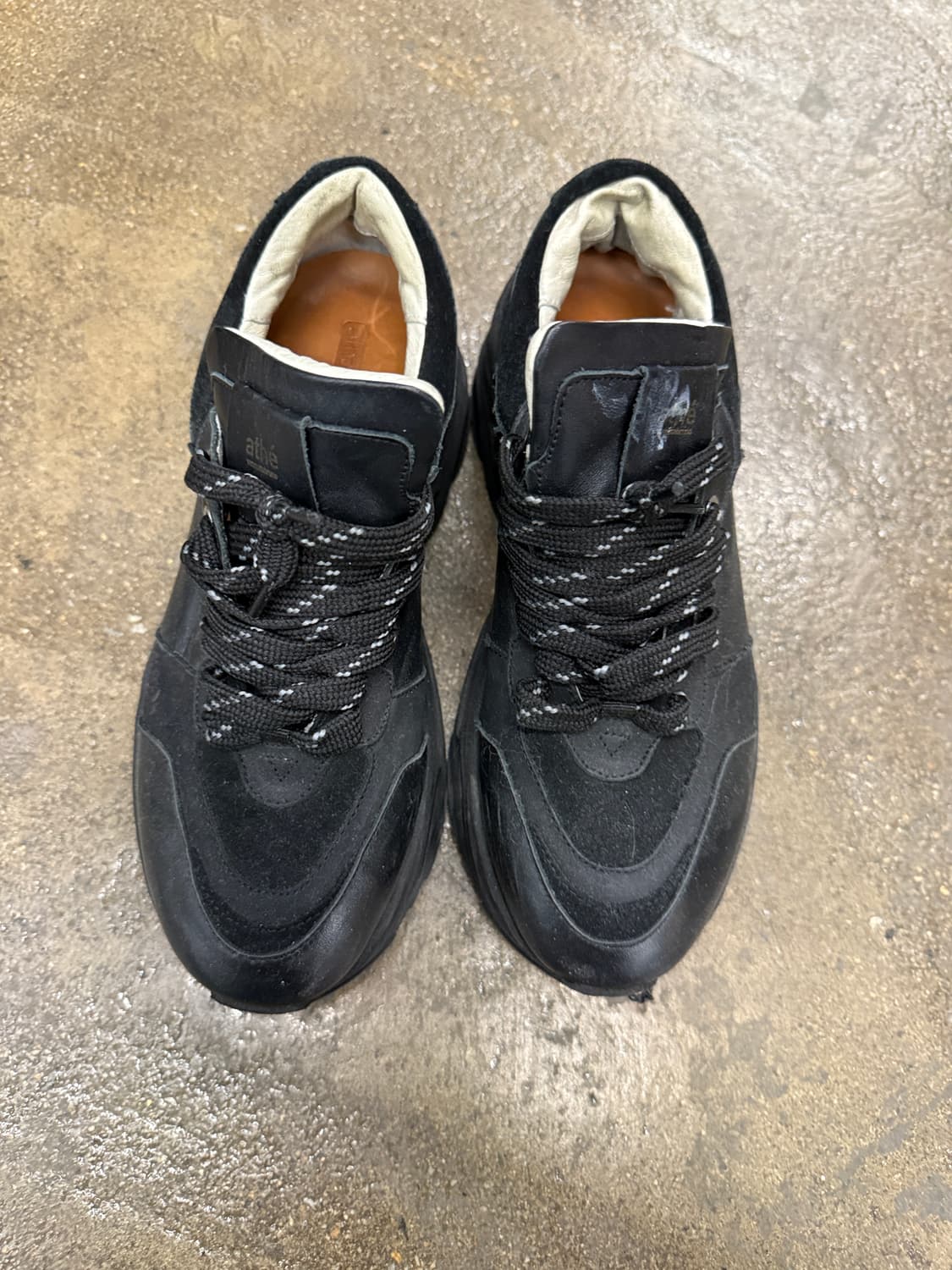 Athé Vanessa Bruno 블랙 스니커즈 39 상품이미지2