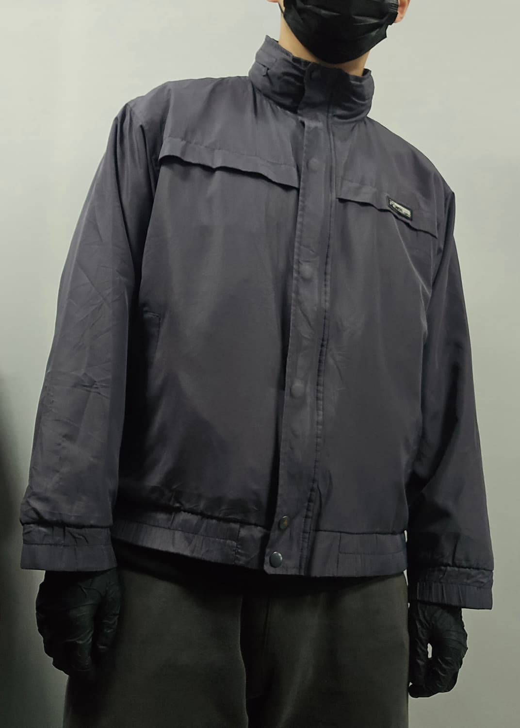 MCM 모드 크리에이션 뮌헨 그레이 바람막이 L 상품이미지3