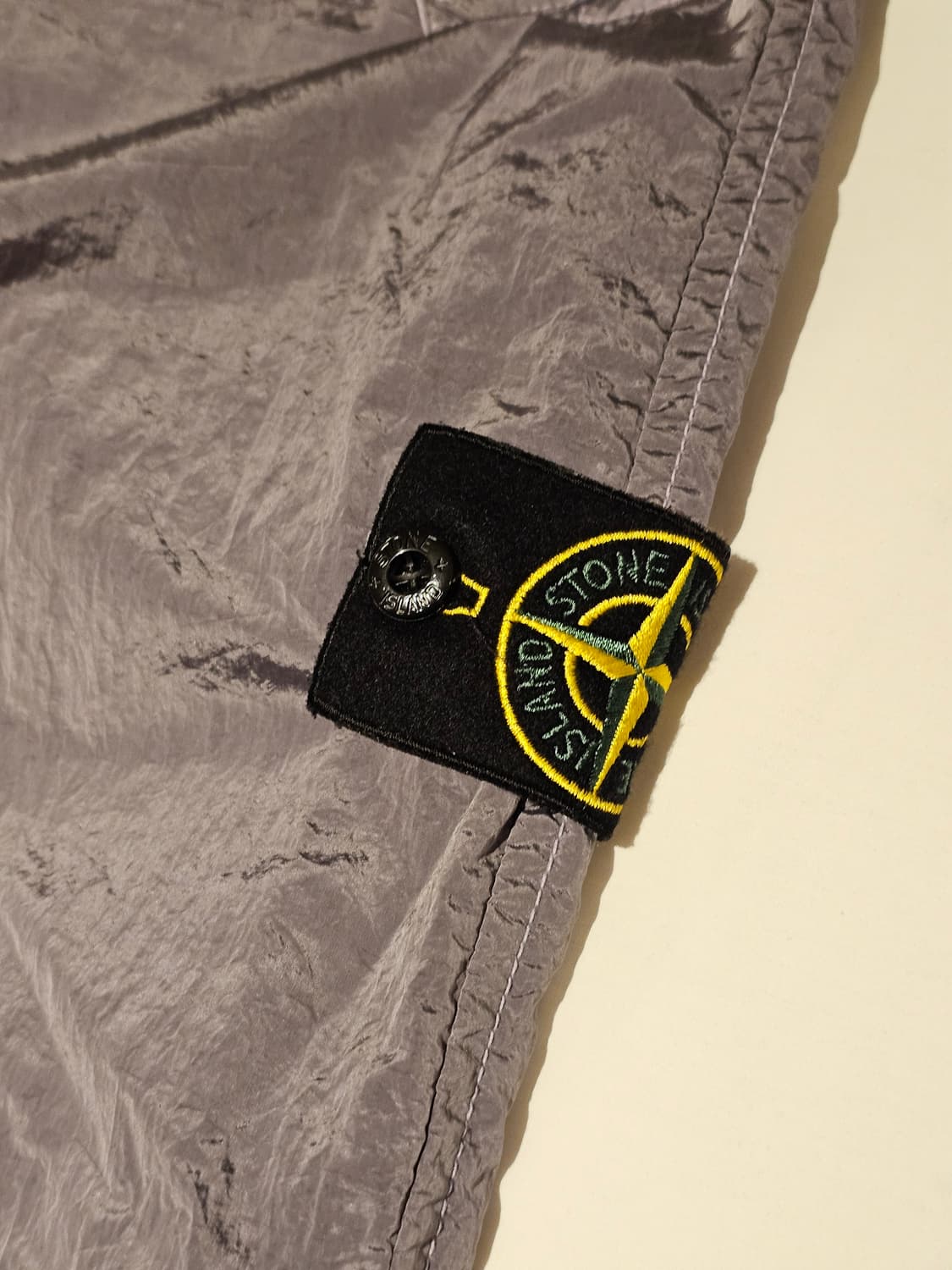 스톤아일랜드 나일론 메탈 지퍼 팬츠 (새 상품) 상품이미지2