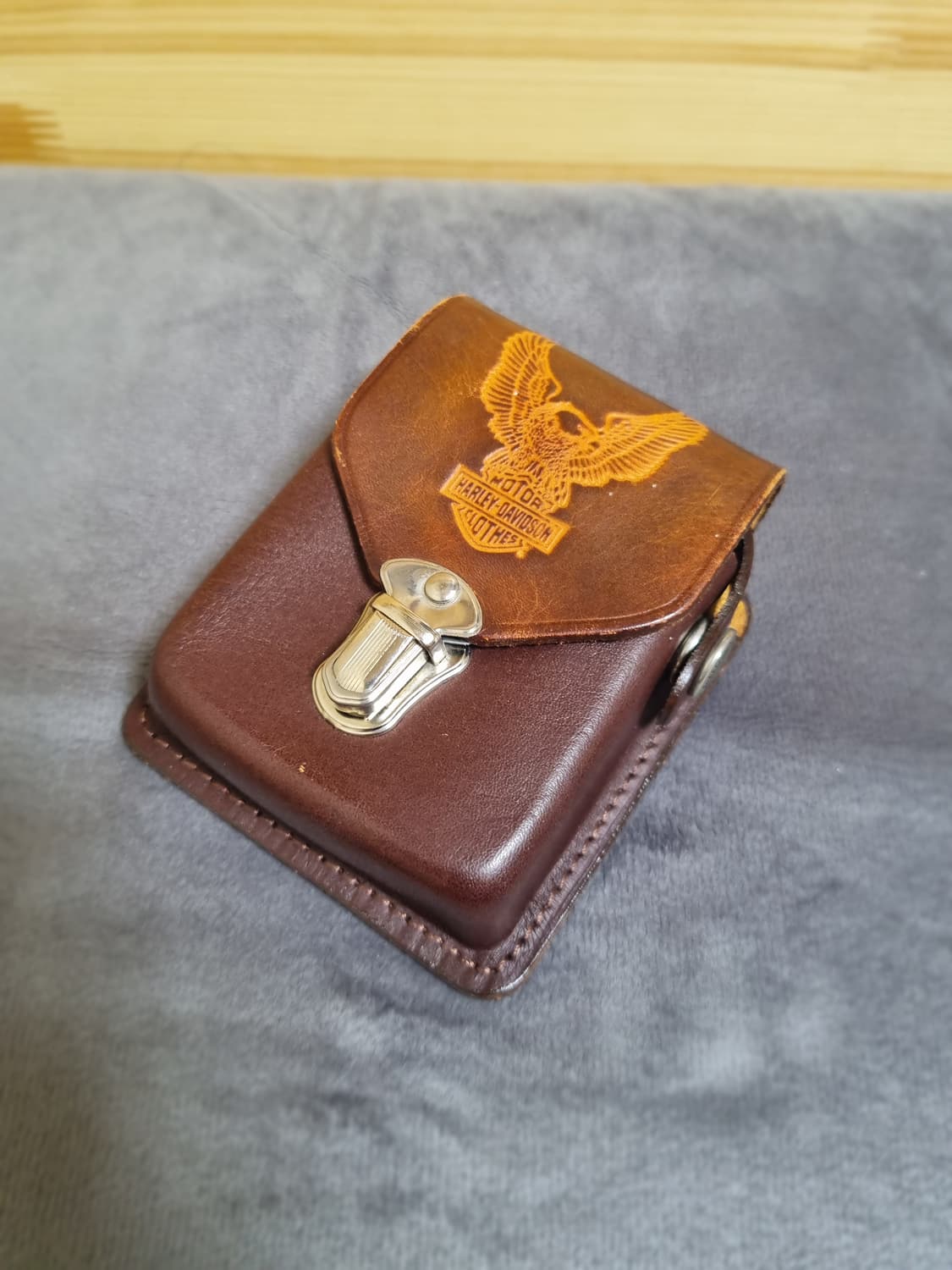 할리데이비슨 레더 시가렛 파우치 상품이미지1