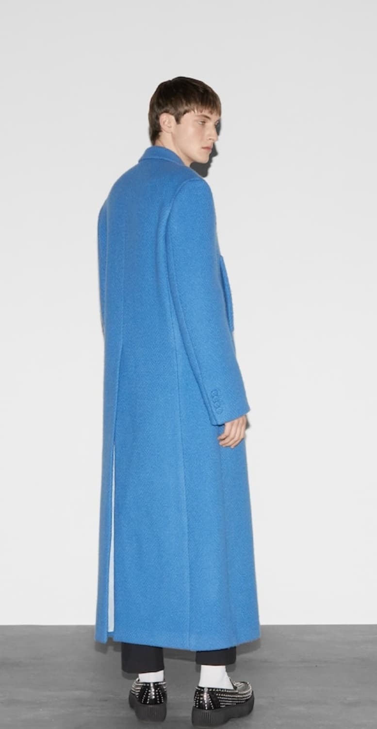 구찌 24fw 헤링본 런웨이 컬렉션 코트 팝니다 루이비통 프라다 보테가  상품이미지3