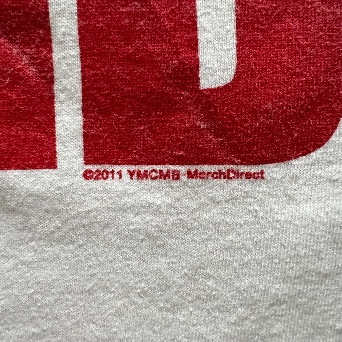 [L] 미국 빈티지 YMCMB 힙합 티셔츠 상품이미지3
