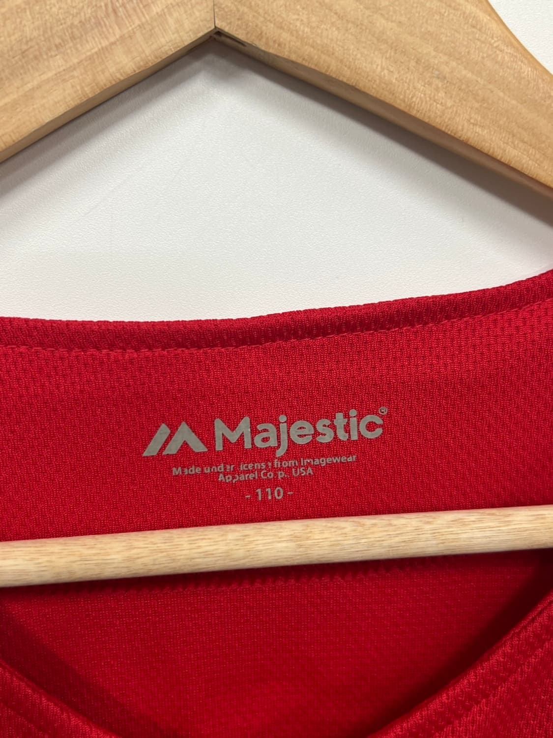 마제스틱 기아 타이거즈 안치홍 마킹 어센틱 유니폼 상품이미지5