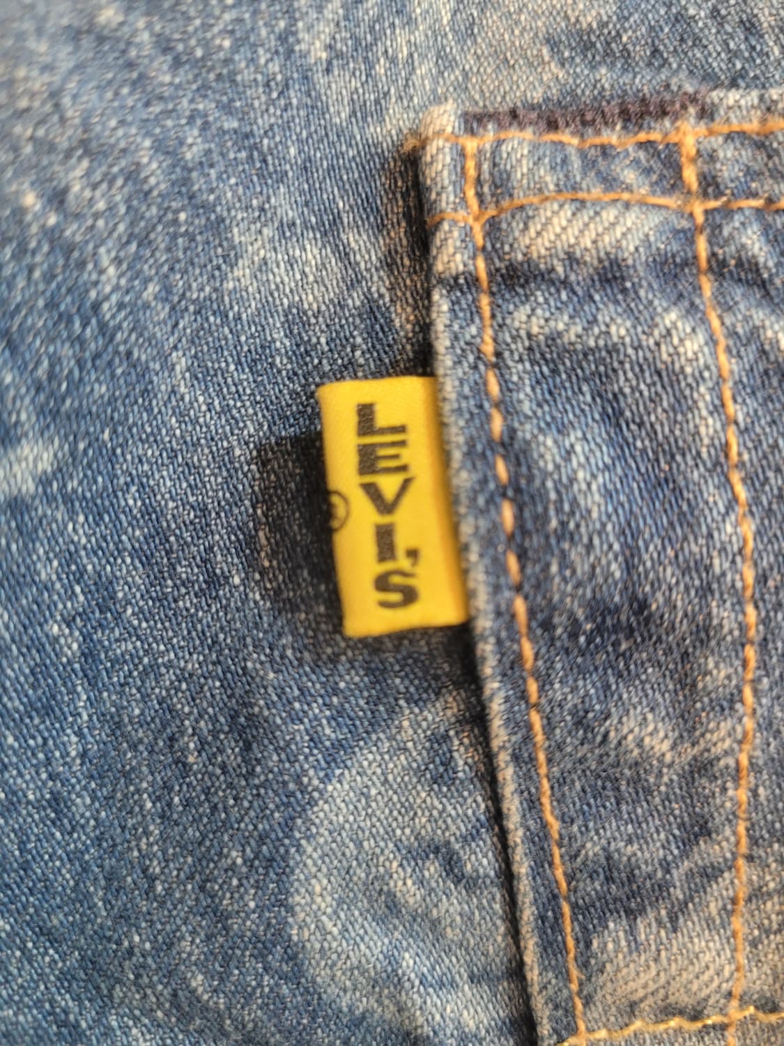 리바이스 스누피 콜라보 501 청바지 W34 상품이미지3