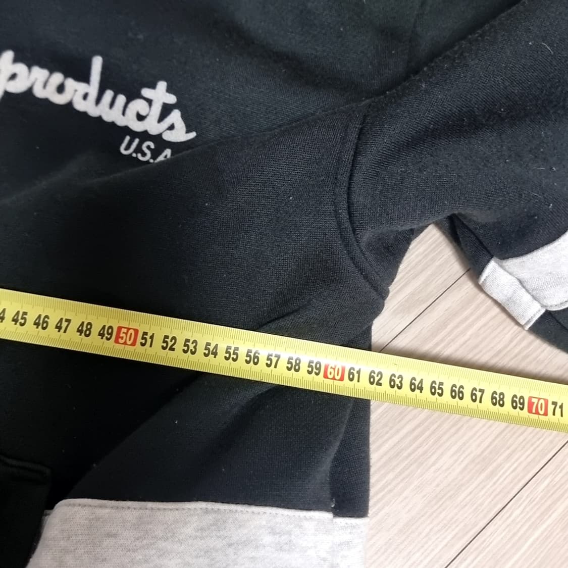 일본제 빈티지 챔피온usa 후드 롱 집업 블랙(100-105) 상품이미지7