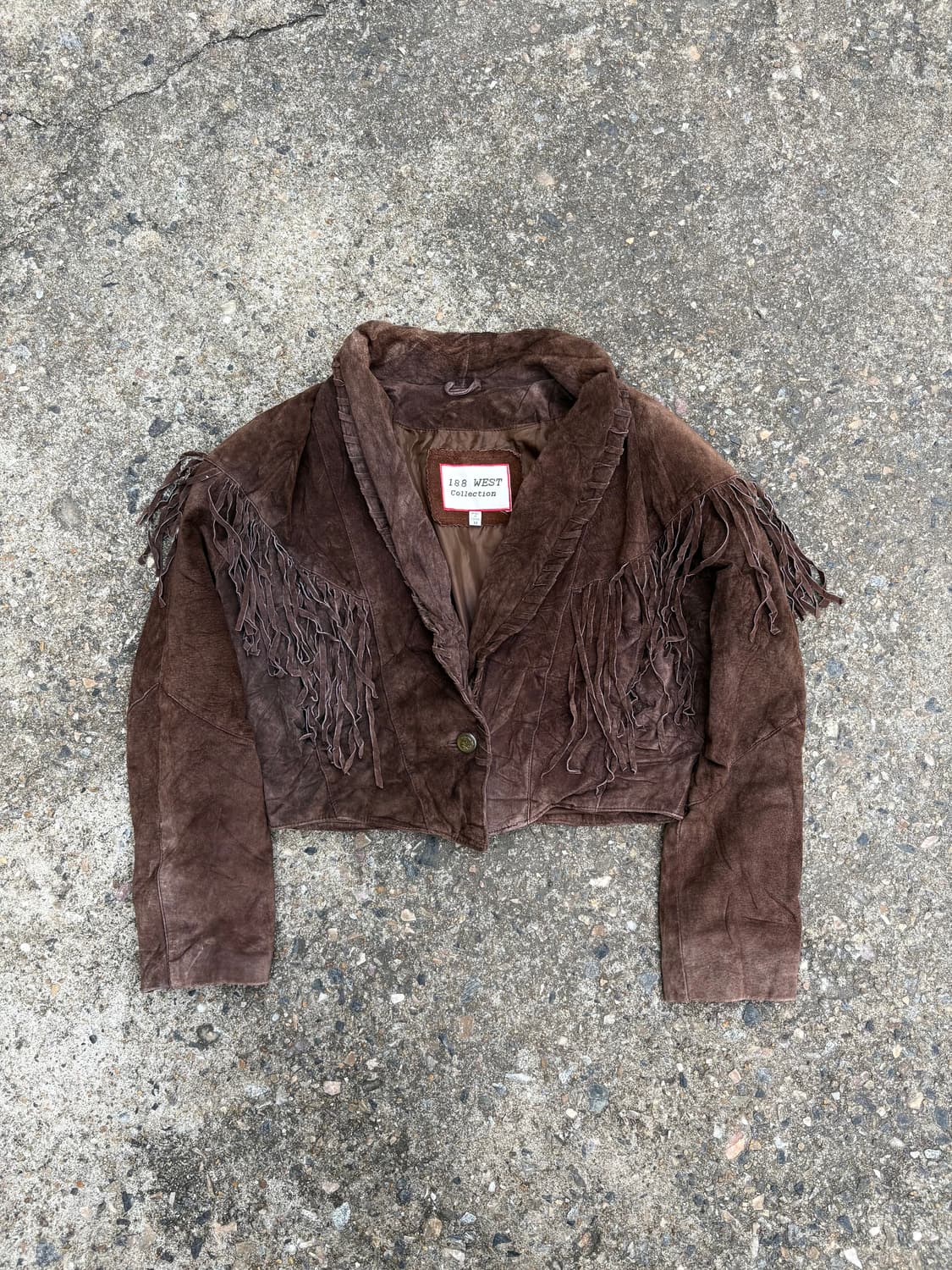 188 WEST Collection   브라운 웨스턴 자켓 상품이미지1