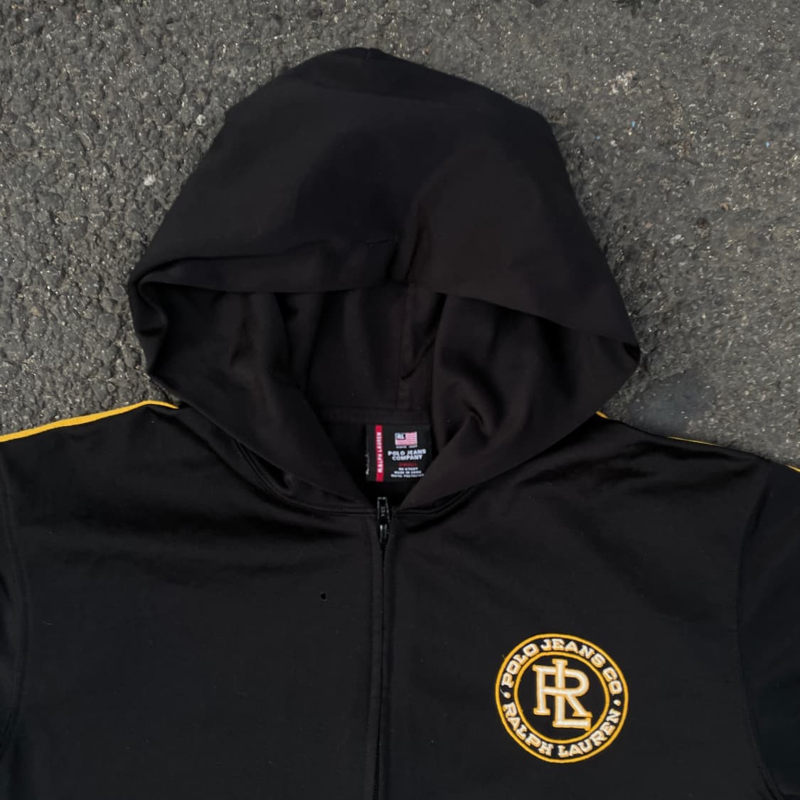 폴로 써클 로고 후드집업 져지 S 상품이미지7