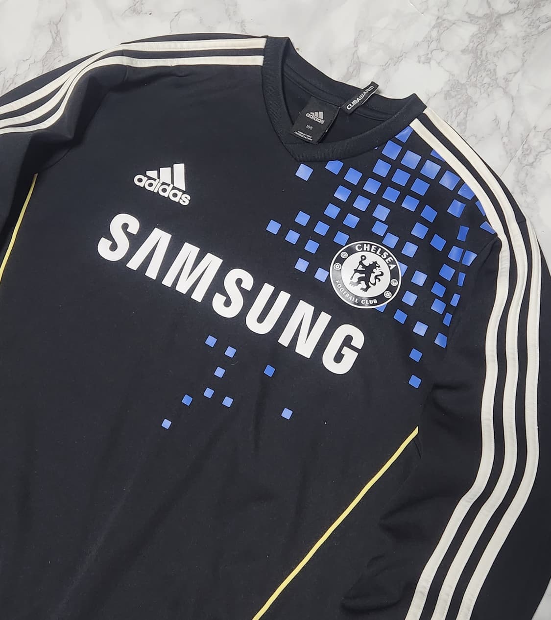 아디다스 첼시 11-12 삼성 스폰서 삼산 트레이닝 웜업 맨투맨 상품이미지3