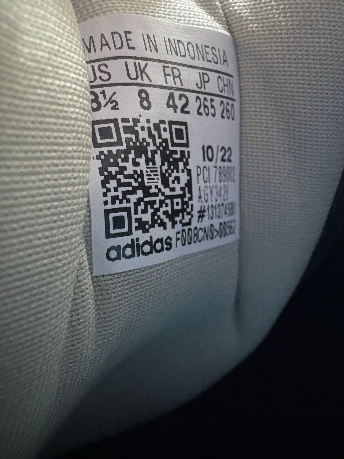 아디다스 슈퍼스타 82 블랙화이트 265 상품이미지2