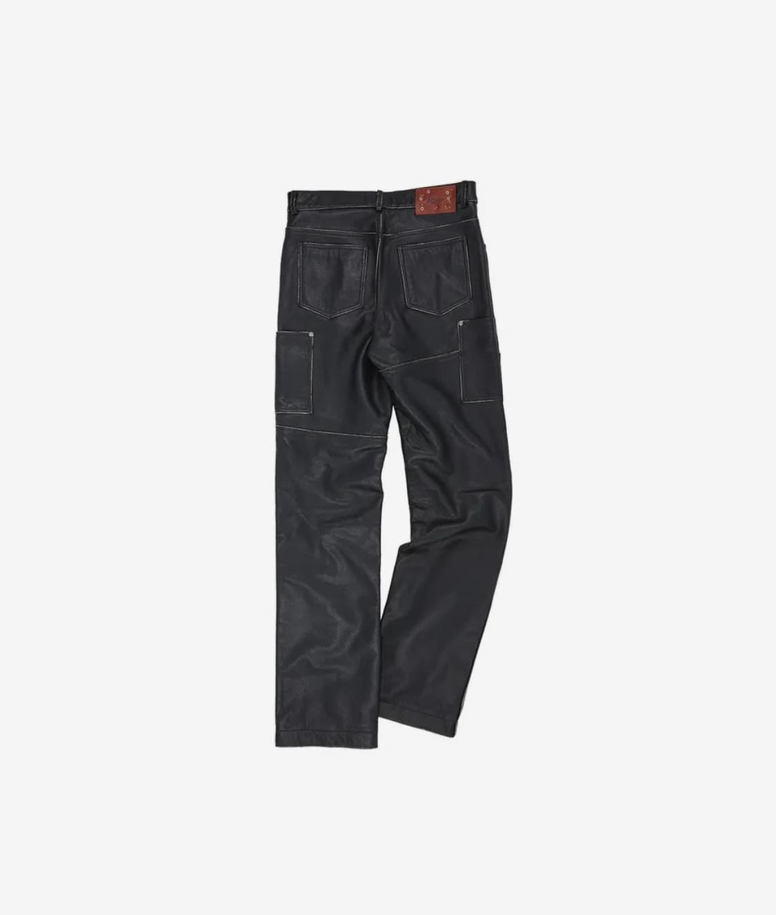 앤더슨벨 드레스젠 레더 팬츠 apa674m(BLACK) 44사이즈 상품이미지4