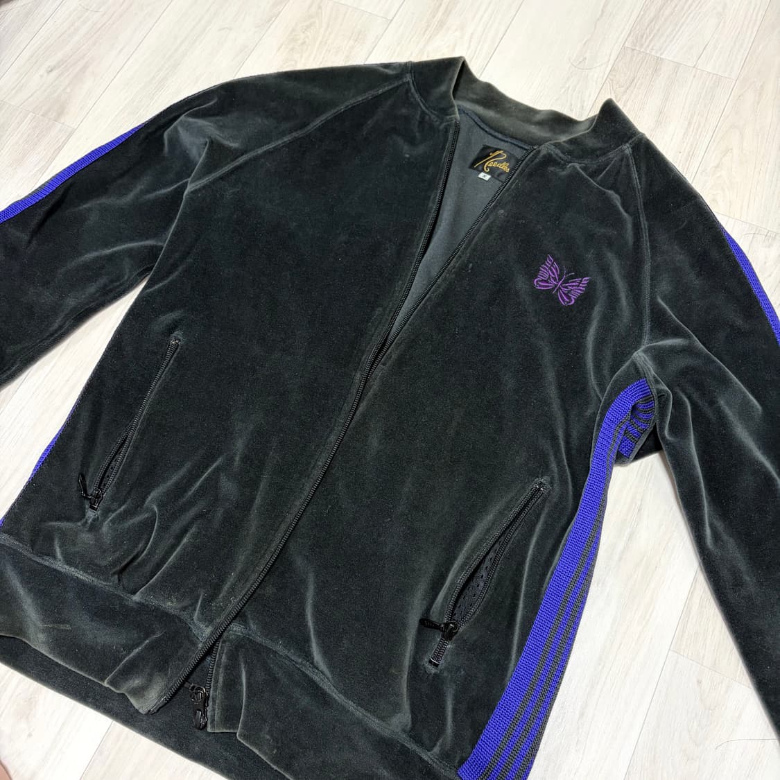 Needles velour track jacket 상품이미지1
