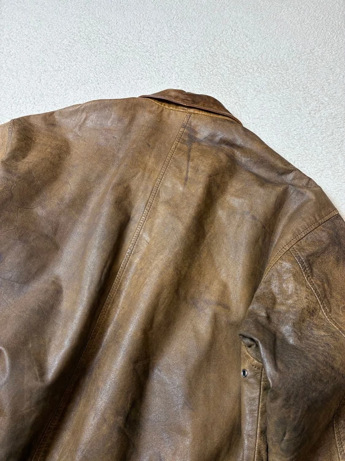 어드벤처 바운드 00's A-2 양가죽 봄버 자켓 PN7329 상품이미지7