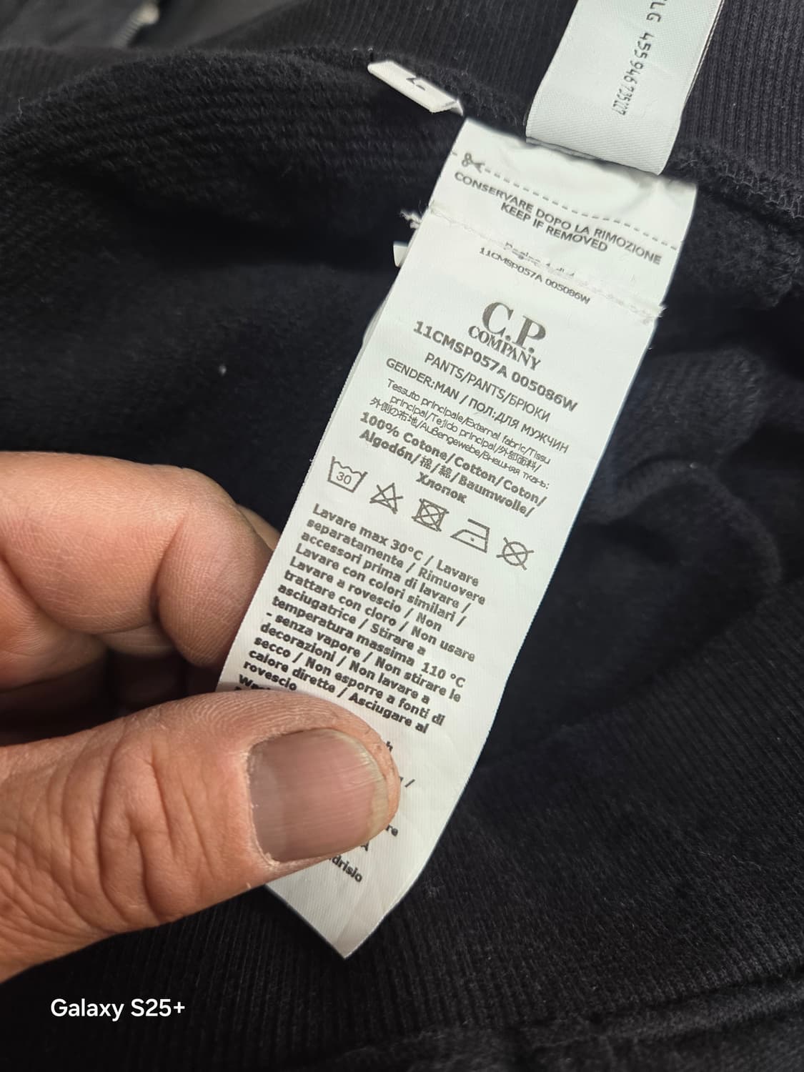 C P   블랙   카고바지 상품이미지6