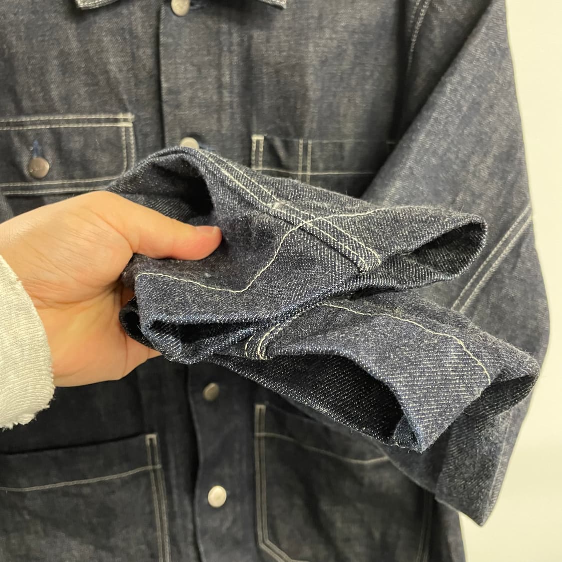 토키도키 데님 커버올자켓 상품이미지6