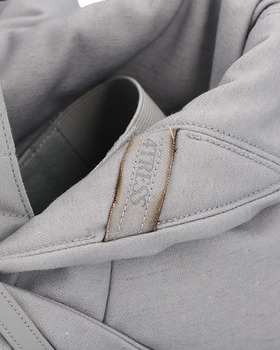 (235) 25AW 패디드-커버드 웻지 힐 01 / 애쉬 그레이 상품이미지5