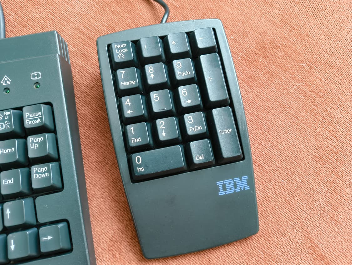 IBM Space Saver2 RT3200 키보드+KU-9880 키패드 상품이미지5